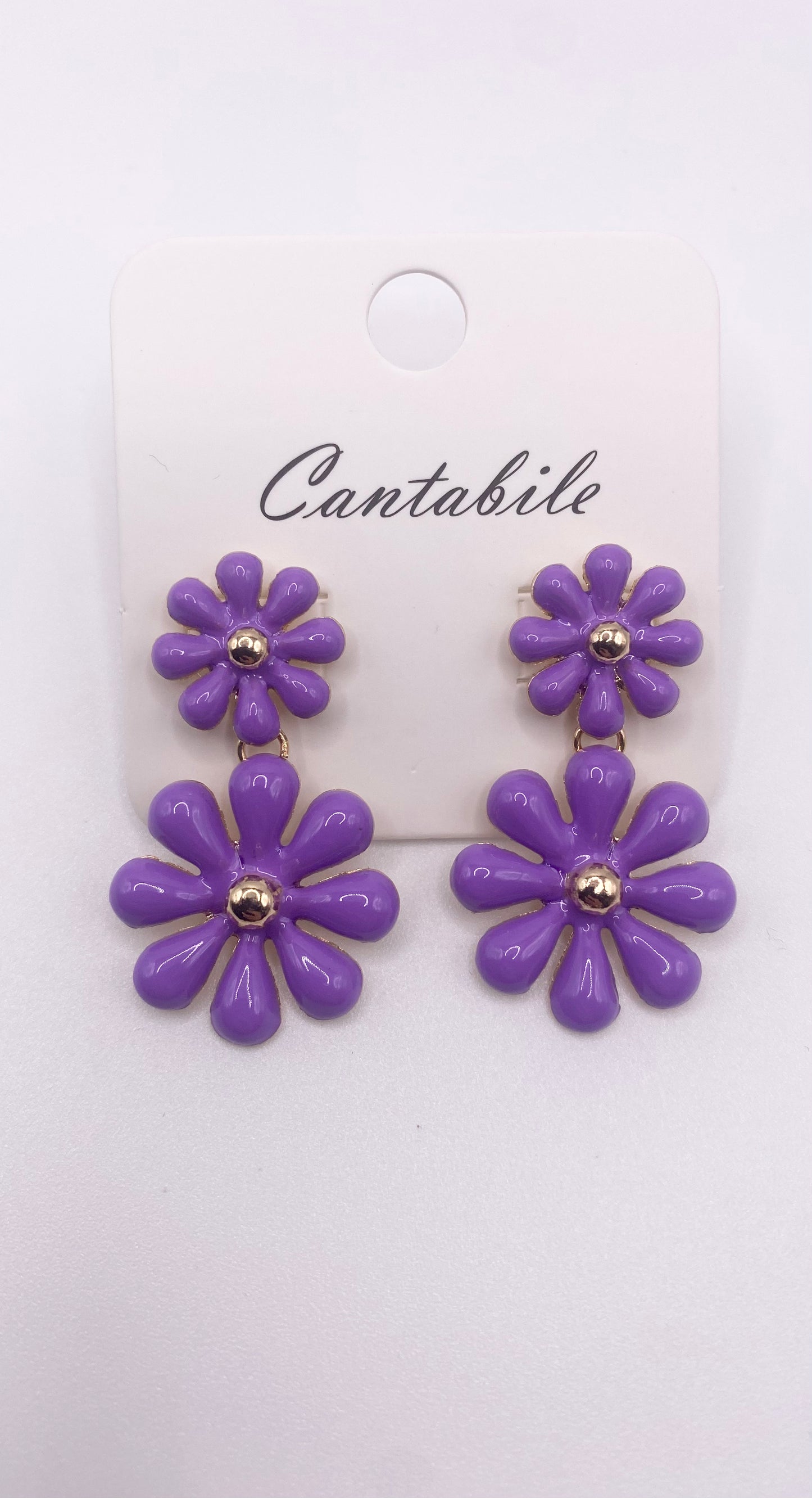 Pretty little flower earrings
