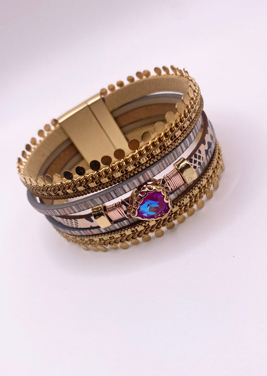 Wrapped in love bracelet