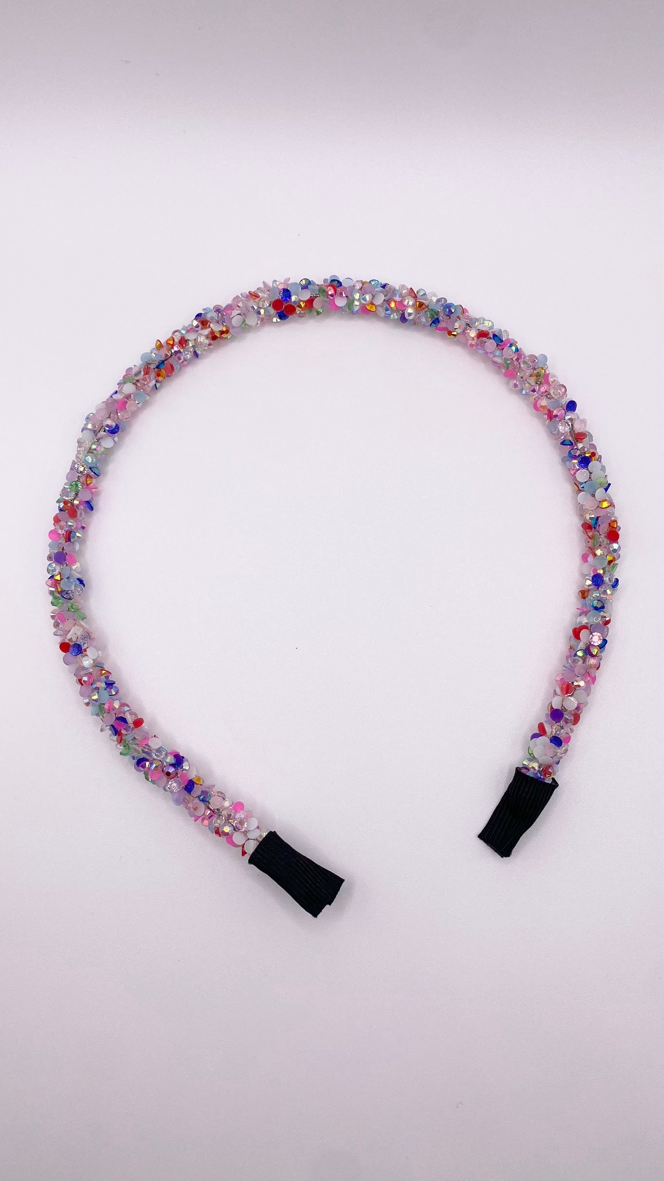 Multi-color sparkly headband